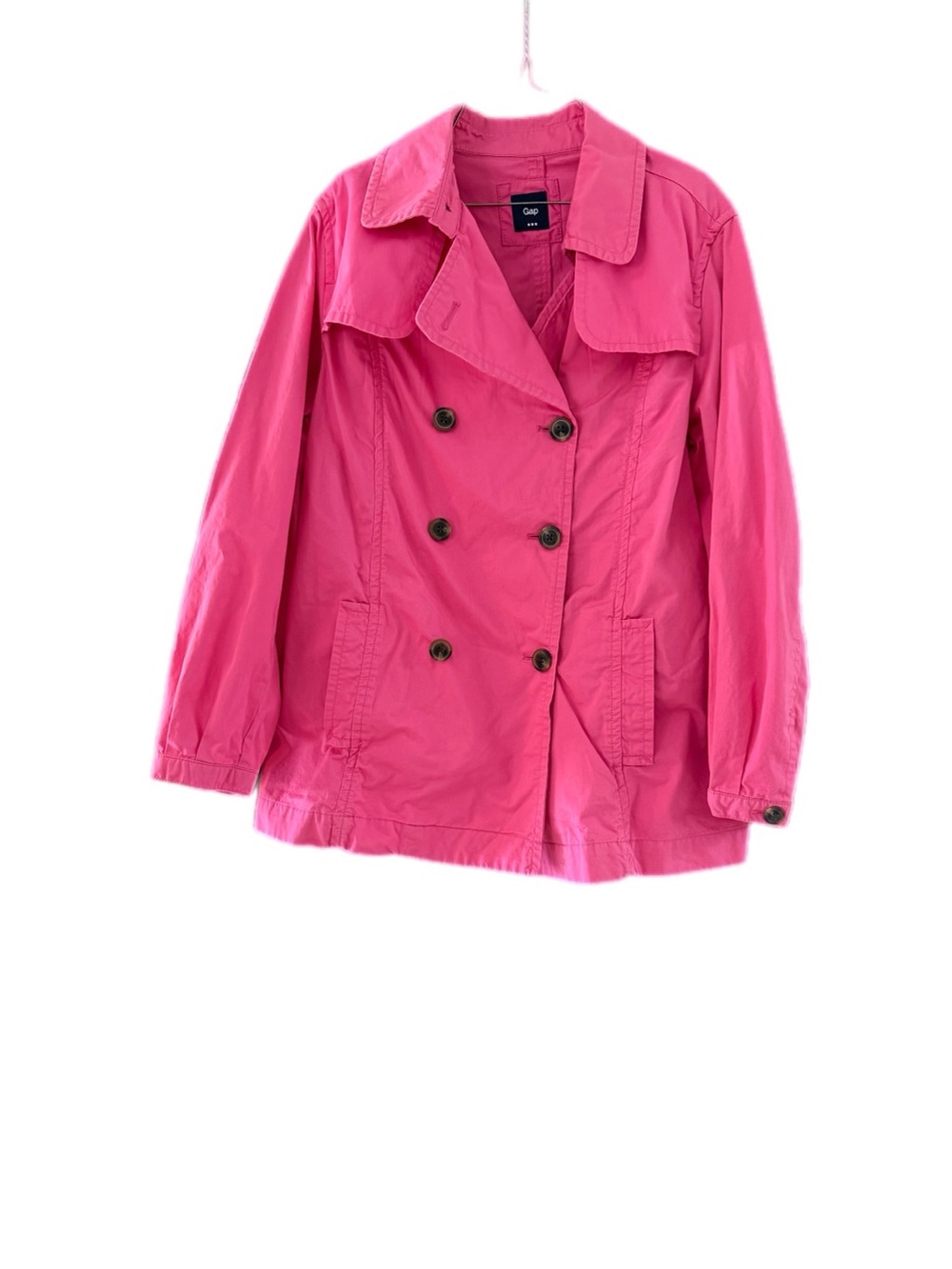 Gap Pink Double Breasted Trench Jacket
Lightweight Coat Women's large - Picture 6 of 16